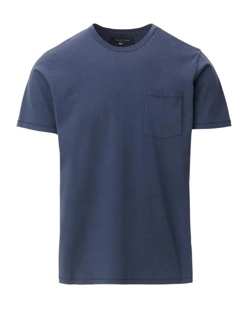 Men's Cotton Garment-Dyed Pocket T-Shirt Men's Cotton Garment-Dyed Pocket T-Shirt