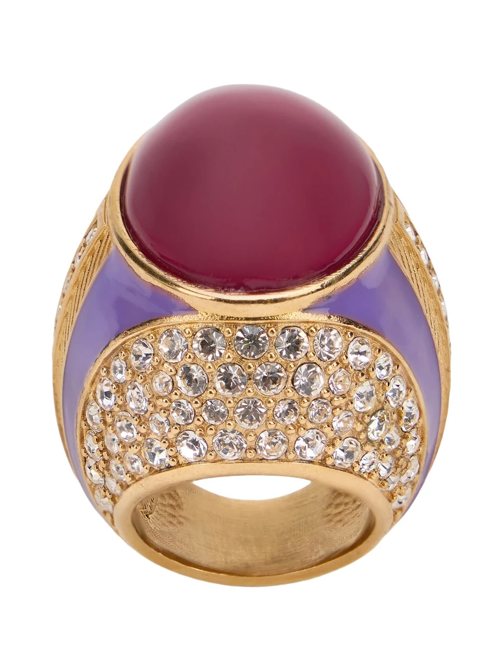 Roberto Cavalli Burgundy Ring