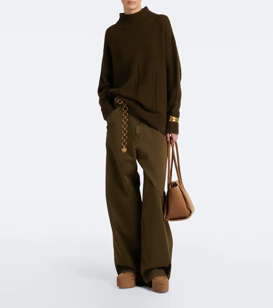 Gianvito Rossi Jenna suede loafer pumps | Thumbnail 6 Gianvito Rossi Jenna suede loafer pumps | Thumbnail 6