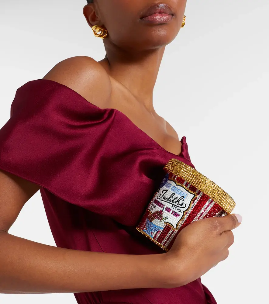 Judith Leiber Couture Judith's Best Ice Cream Pint clutch | Thumbnail 4 Judith Leiber Couture Judith's Best Ice Cream Pint clutch | Thumbnail 4