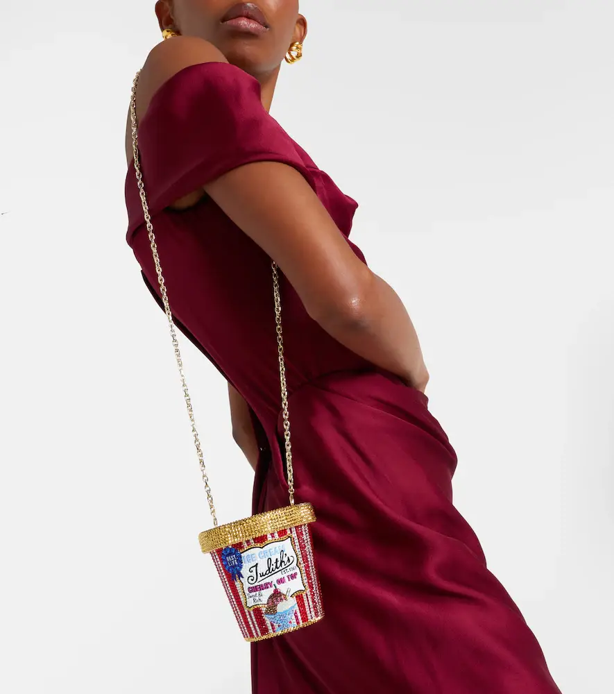 Judith Leiber Couture Judith's Best Ice Cream Pint clutch | Thumbnail 5 Judith Leiber Couture Judith's Best Ice Cream Pint clutch | Thumbnail 5