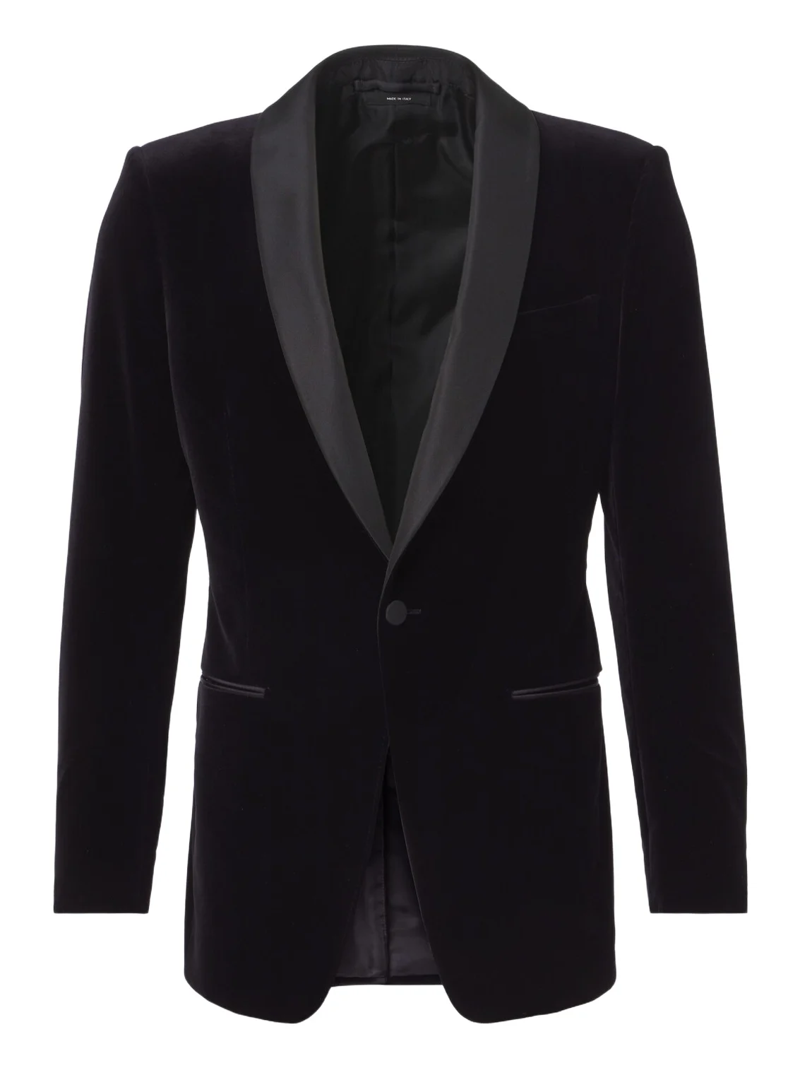 Velvet suit jacket