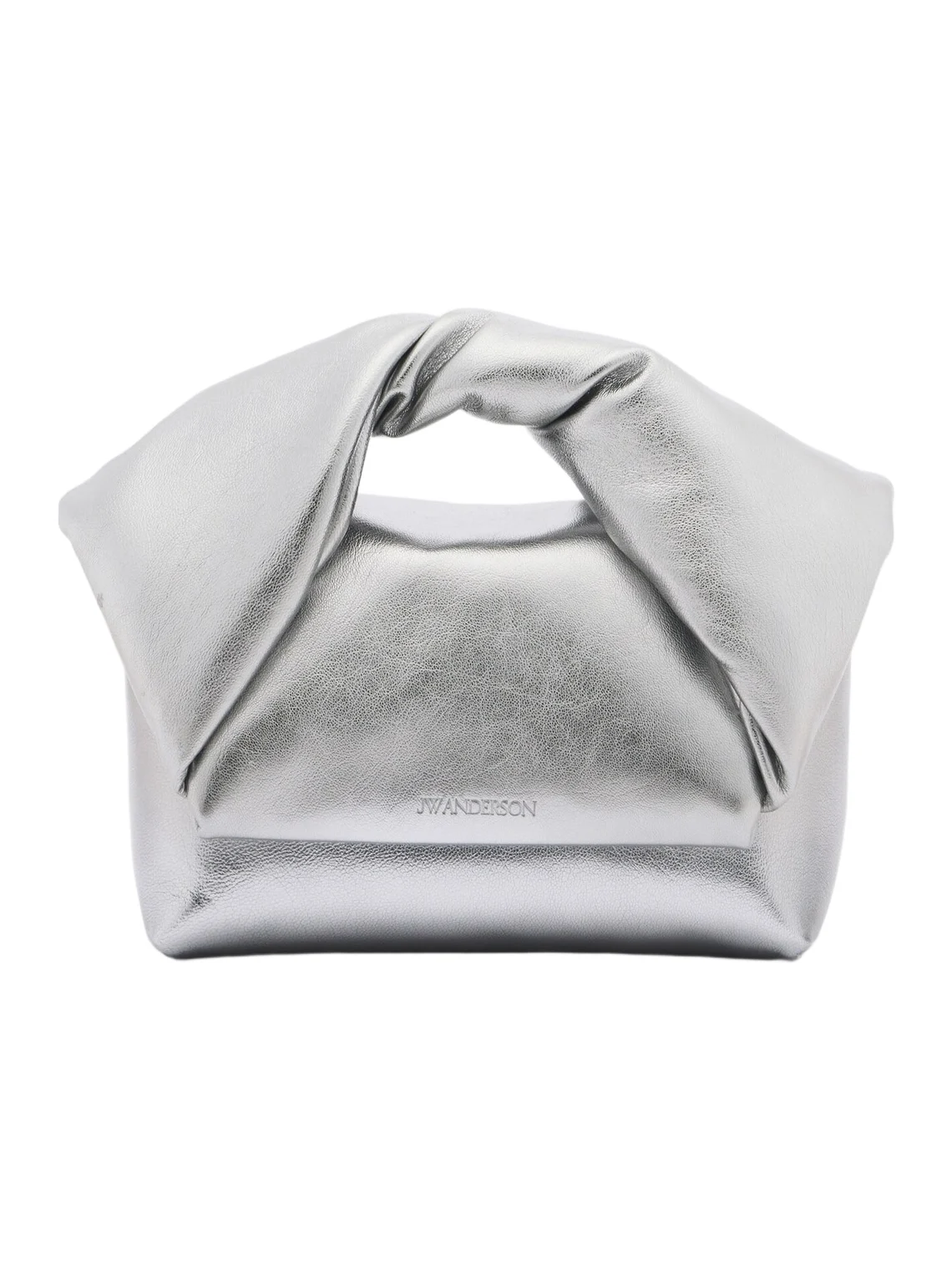 Twister Small leather top-handle bag