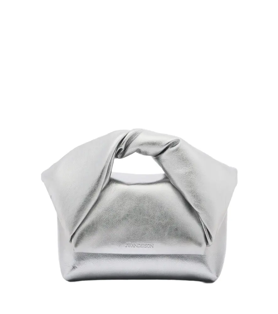 JW Anderson Twister Small leather top-handle bag
