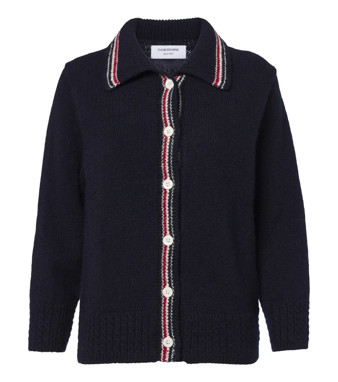 Thom Browne Hector wool and mohair cardigan