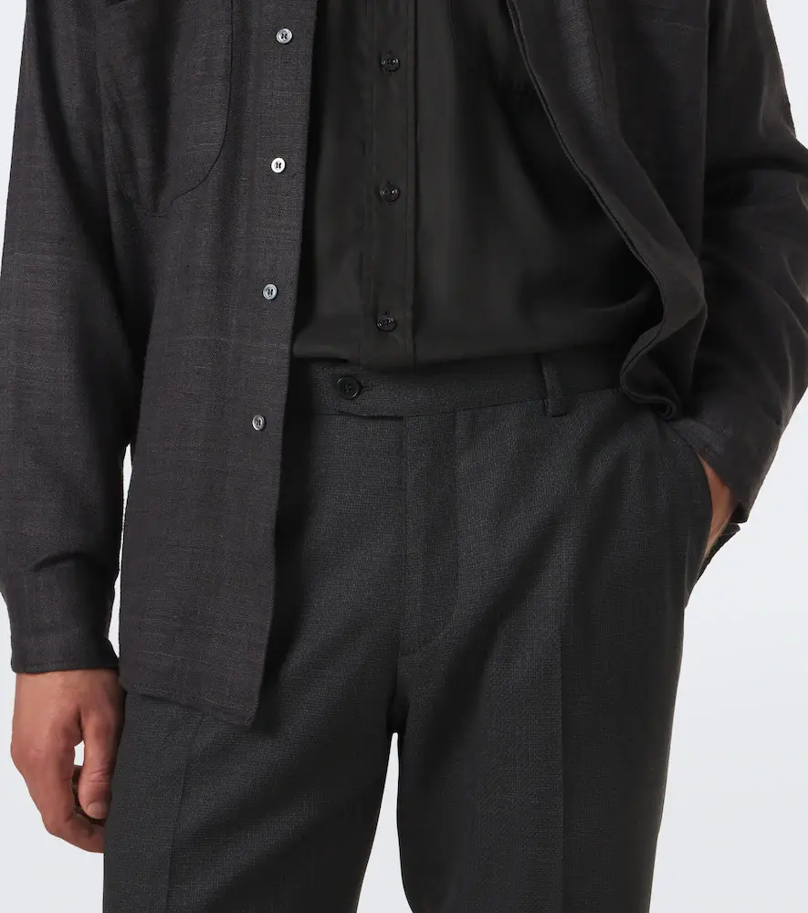 Brioni Wool slim pants | Thumbnail 2 Brioni Wool slim pants | Thumbnail 2