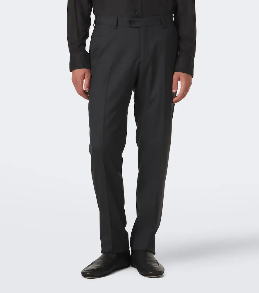 Brioni Wool slim pants | Thumbnail 3 Brioni Wool slim pants | Thumbnail 3