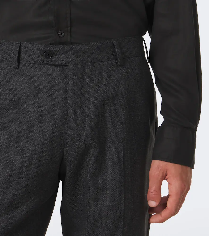Brioni Wool slim pants | Thumbnail 6 Brioni Wool slim pants | Thumbnail 6