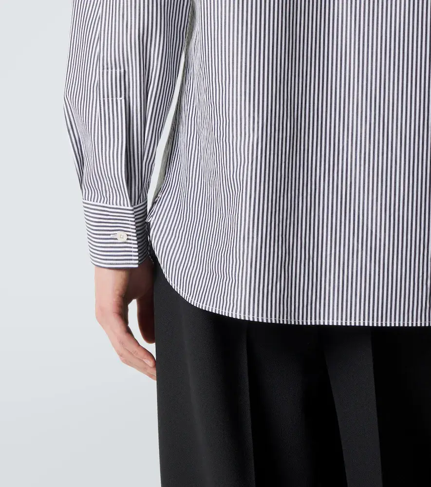 Tom Ford Striped cotton poplin shirt | Thumbnail 2 Tom Ford Striped cotton poplin shirt | Thumbnail 2