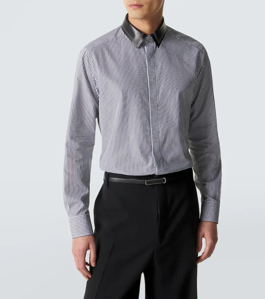 Tom Ford Striped cotton poplin shirt | Thumbnail 3 Tom Ford Striped cotton poplin shirt | Thumbnail 3