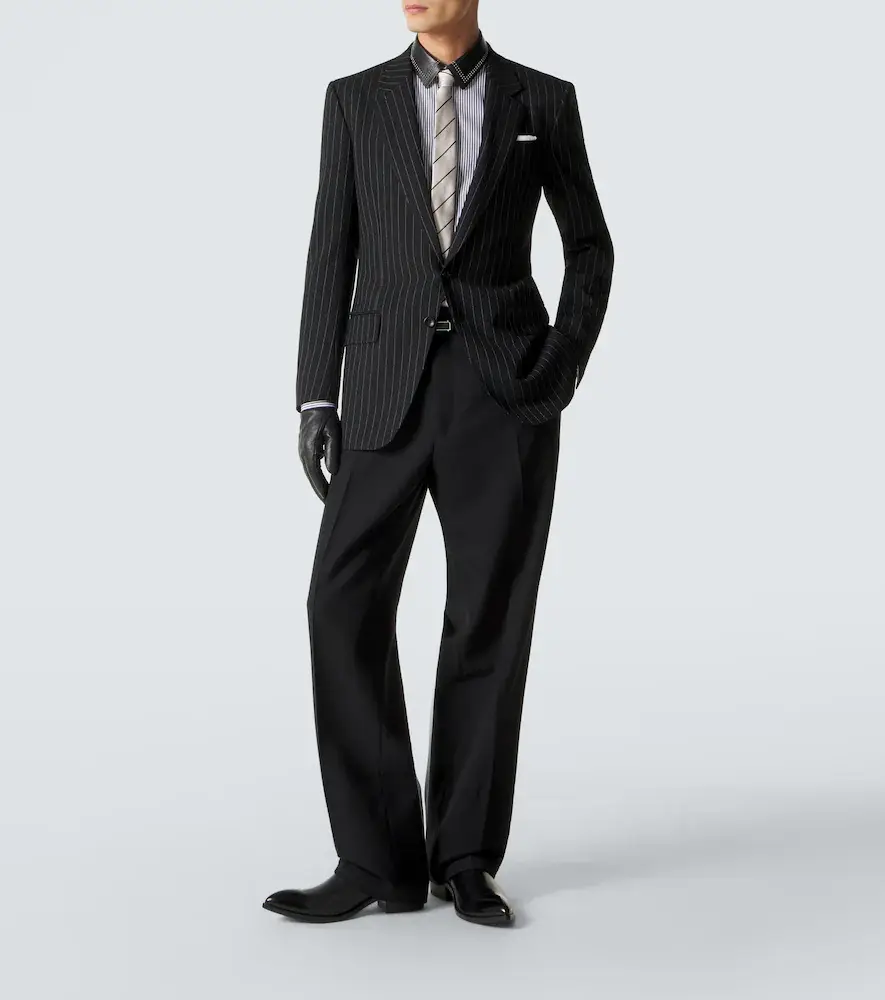 Tom Ford Striped cotton poplin shirt | Thumbnail 5 Tom Ford Striped cotton poplin shirt | Thumbnail 5