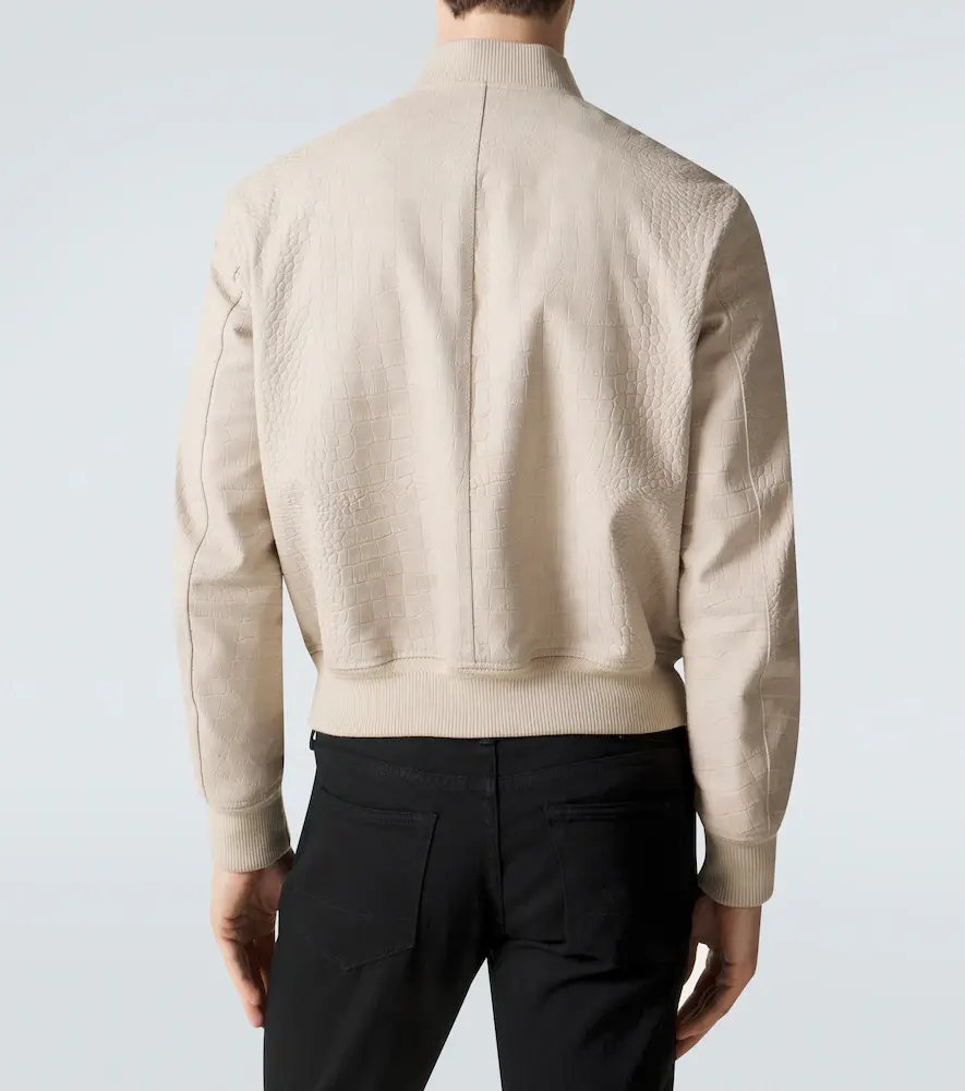 Tom Ford Printed leather bomber jacket | Thumbnail 5 Tom Ford Printed leather bomber jacket | Thumbnail 5
