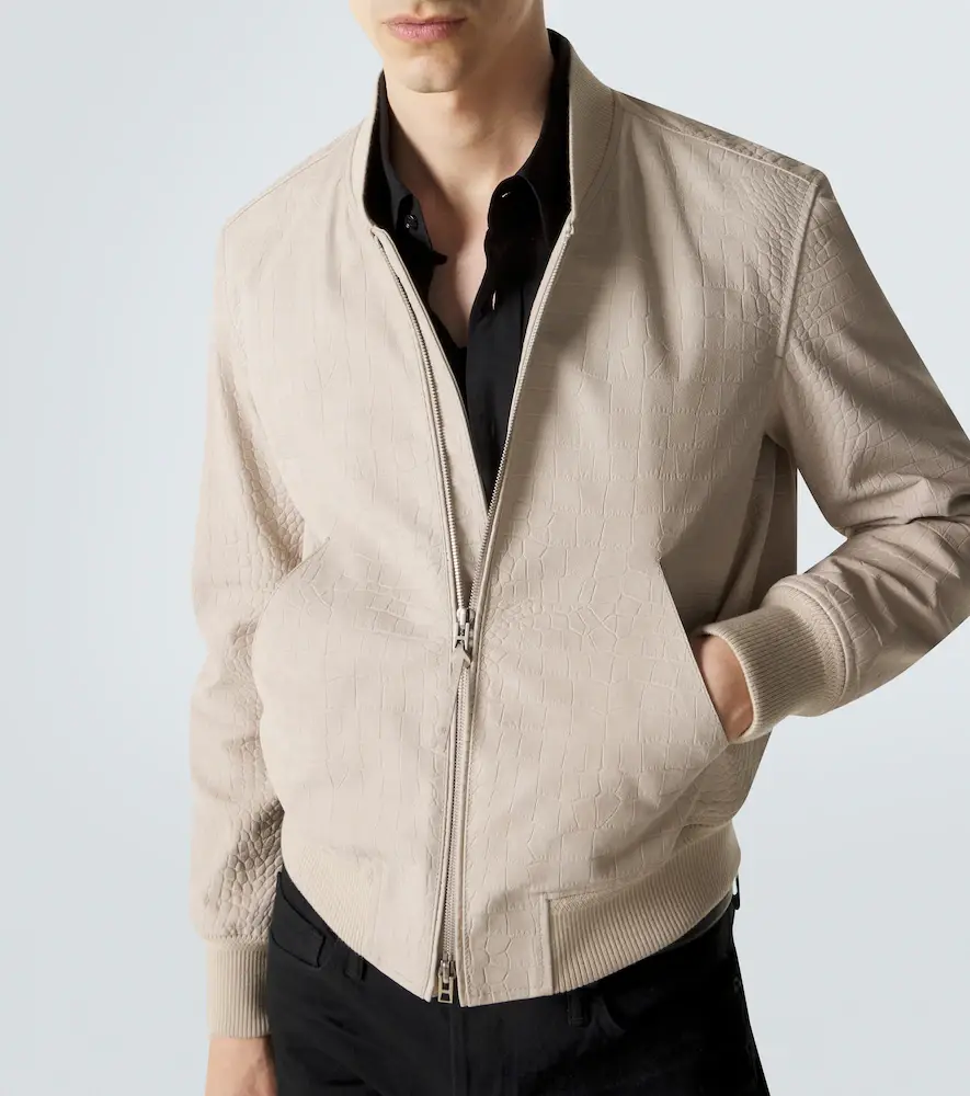 Tom Ford Printed leather bomber jacket | Thumbnail 6 Tom Ford Printed leather bomber jacket | Thumbnail 6