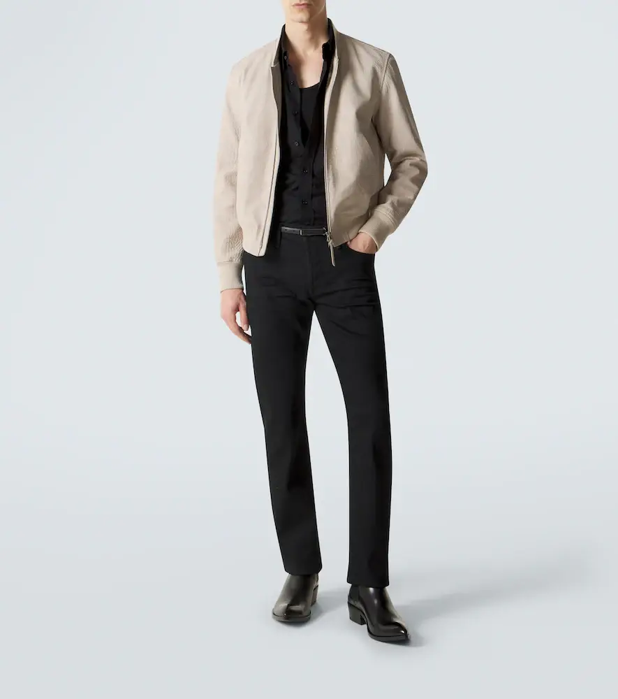 Tom Ford Printed leather bomber jacket | Thumbnail 7 Tom Ford Printed leather bomber jacket | Thumbnail 7