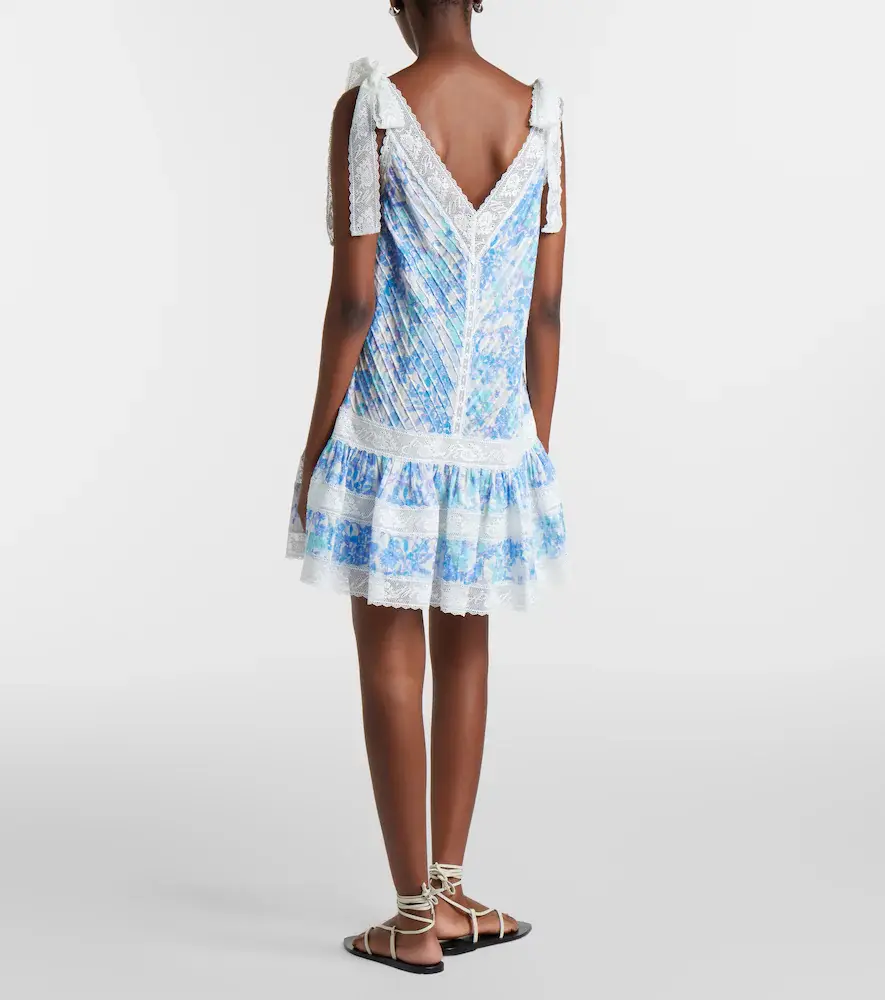Zimmermann Solstice Lantern floral cotton minidress | Thumbnail 4 Zimmermann Solstice Lantern floral cotton minidress | Thumbnail 4