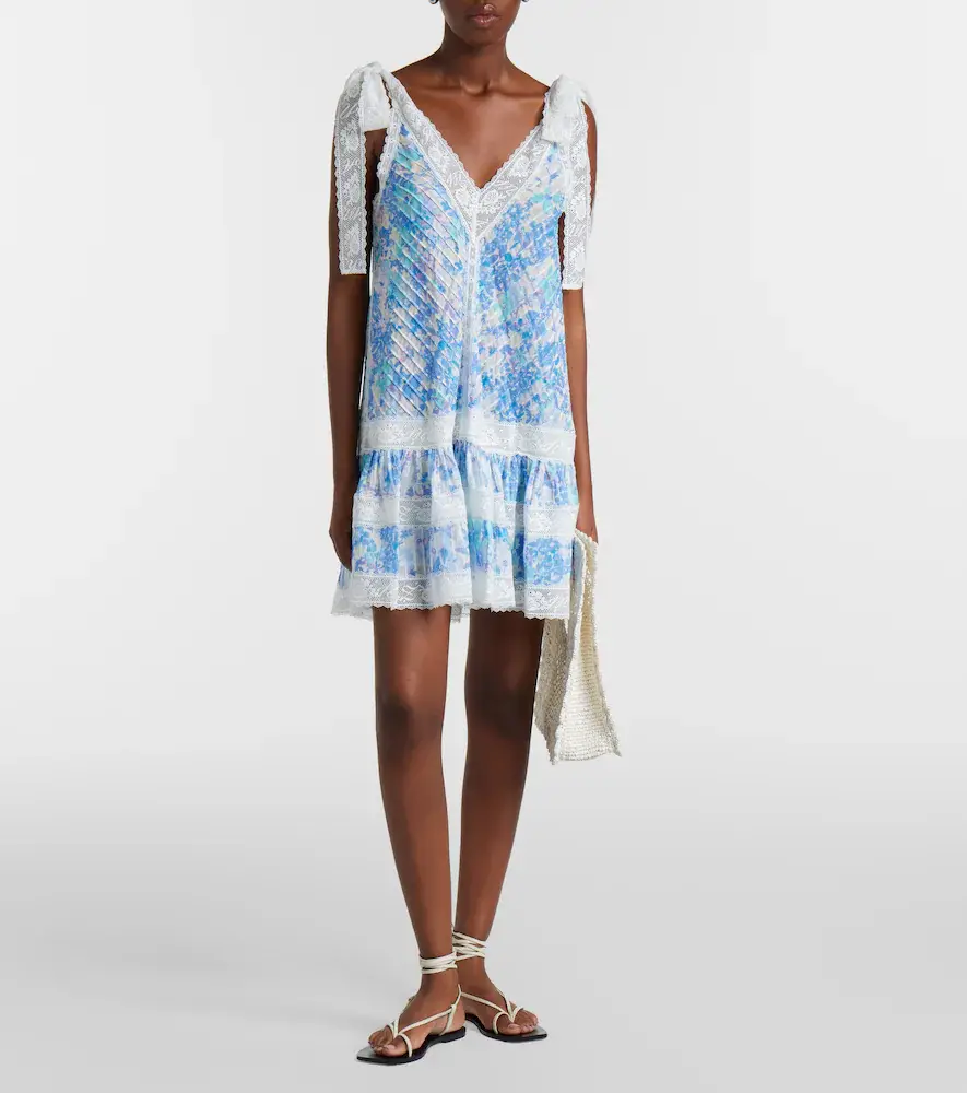 Zimmermann Solstice Lantern floral cotton minidress | Thumbnail 5 Zimmermann Solstice Lantern floral cotton minidress | Thumbnail 5