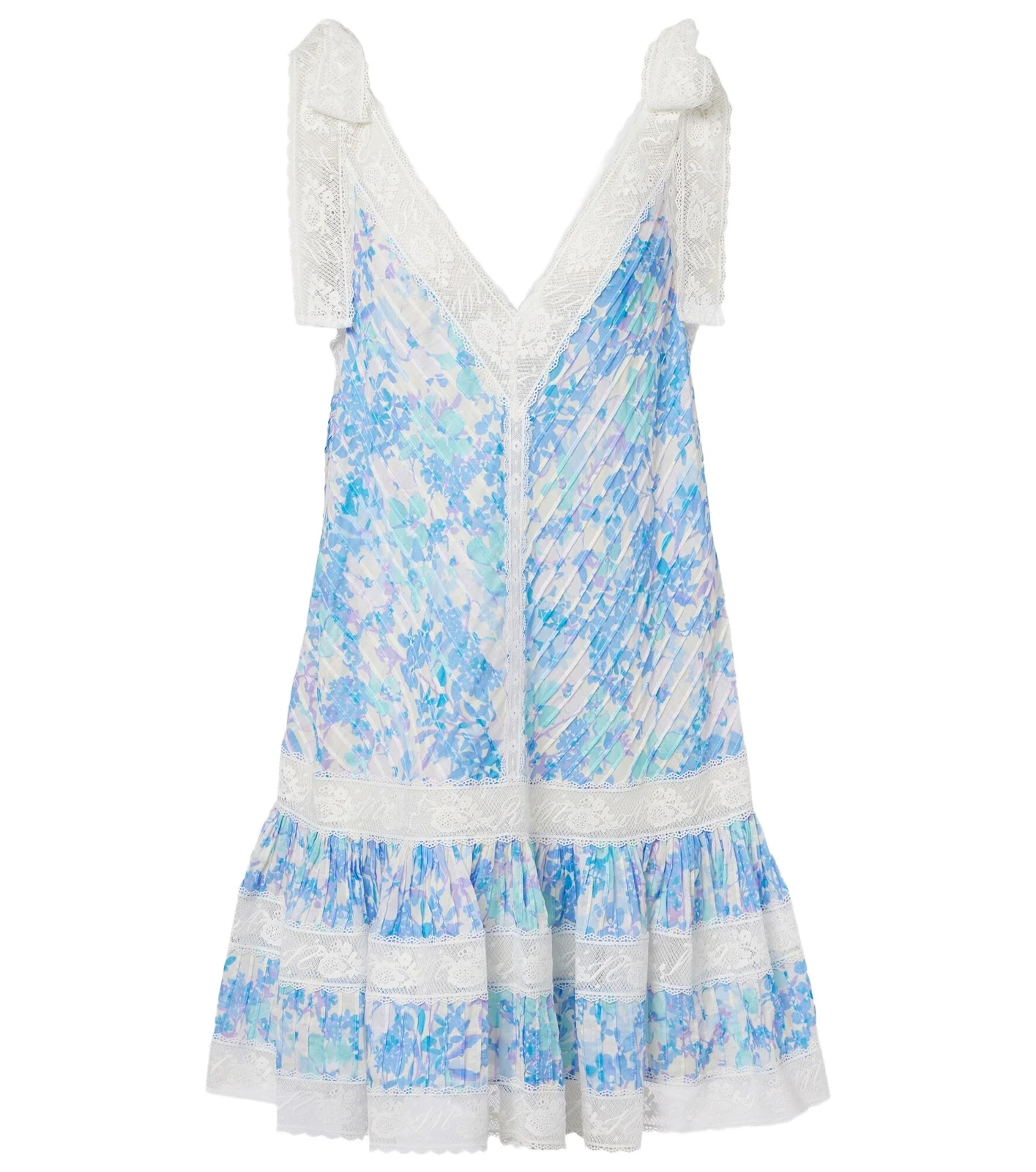 Solstice Lantern floral cotton minidress