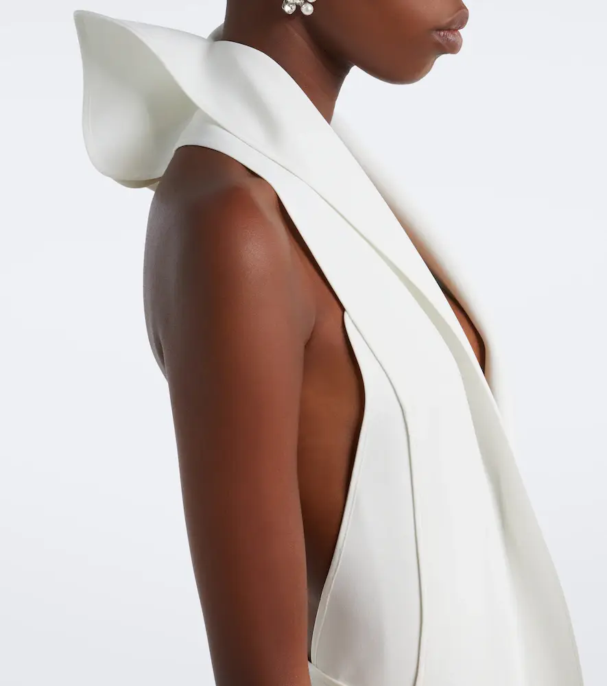 Maticevski Allude asymmetric halterneck jersey gown | Thumbnail 4 Maticevski Allude asymmetric halterneck jersey gown | Thumbnail 4