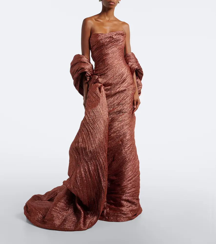 Marmar Halim Pleated gown | Thumbnail 2 Marmar Halim Pleated gown | Thumbnail 2