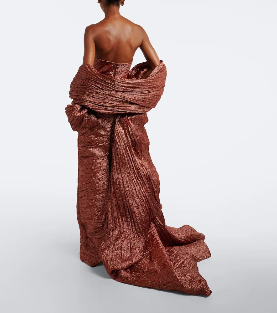 Marmar Halim Pleated gown | Thumbnail 4 Marmar Halim Pleated gown | Thumbnail 4
