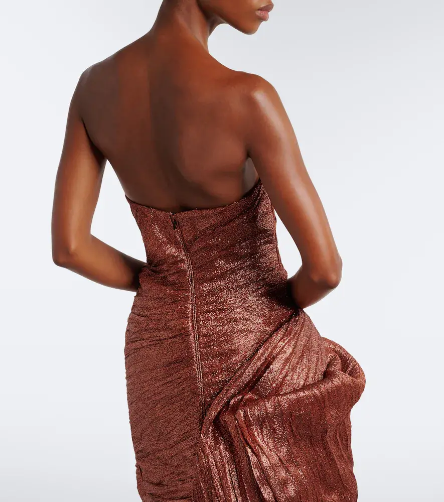 Marmar Halim Pleated gown | Thumbnail 5 Marmar Halim Pleated gown | Thumbnail 5