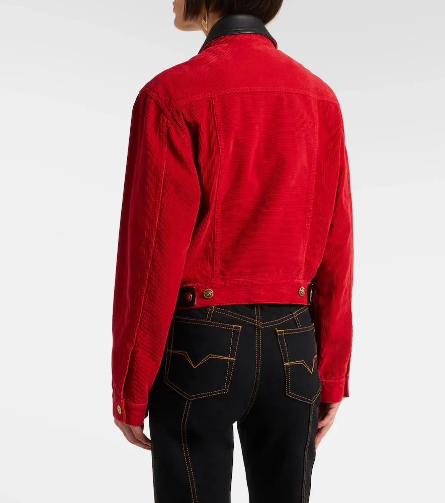 Versace Cotton corduroy jacket | Thumbnail 3 Versace Cotton corduroy jacket | Thumbnail 3