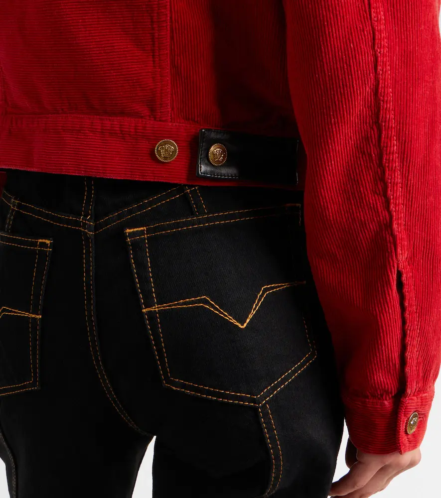 Versace Cotton corduroy jacket | Thumbnail 4 Versace Cotton corduroy jacket | Thumbnail 4