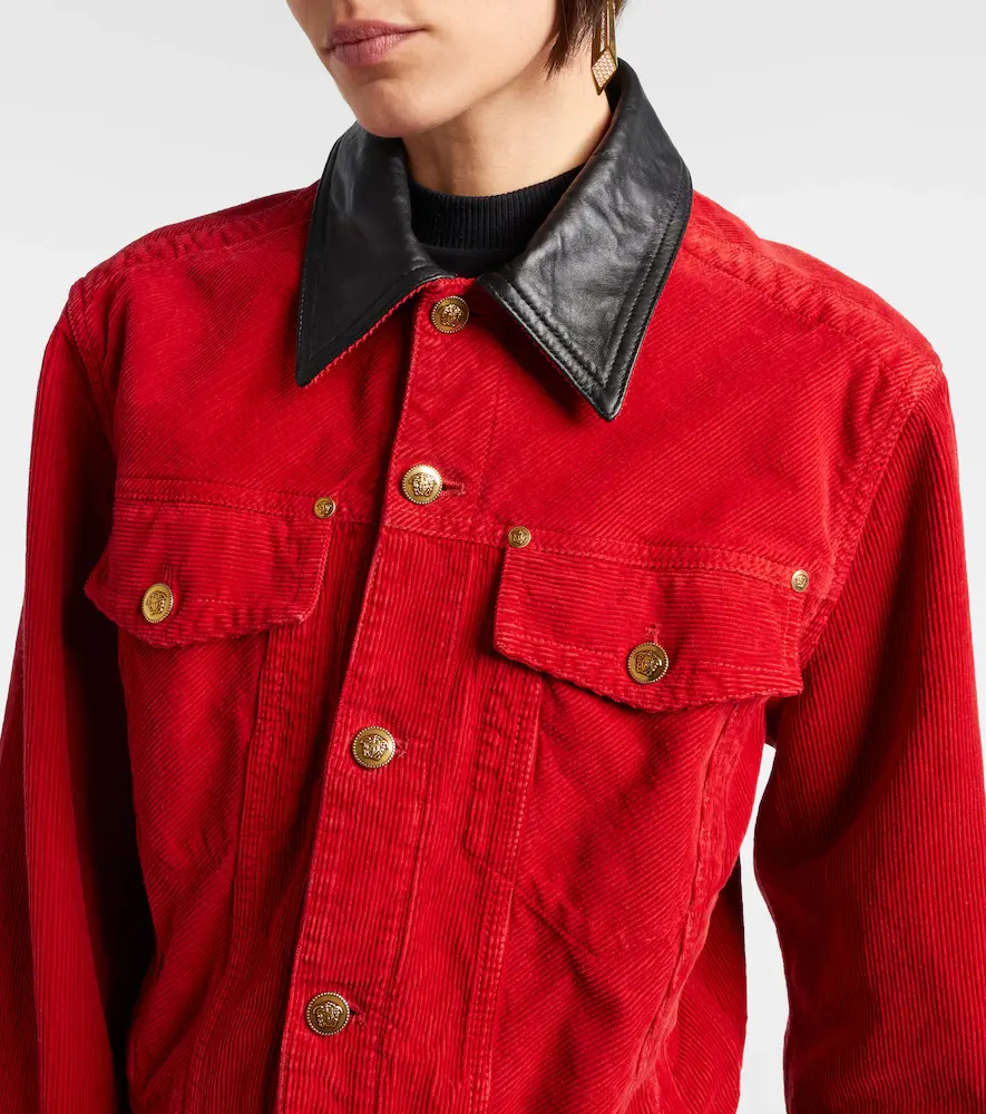 Versace Cotton corduroy jacket | Thumbnail 5 Versace Cotton corduroy jacket | Thumbnail 5