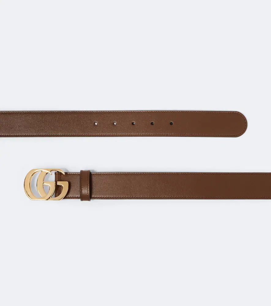 Gucci GG leather belt | Thumbnail 2