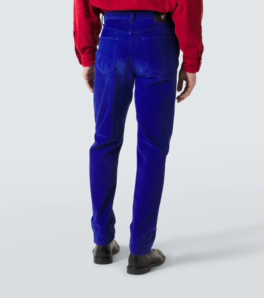 Versace Tapered cotton corduroy pants | Thumbnail 4 Versace Tapered cotton corduroy pants | Thumbnail 4