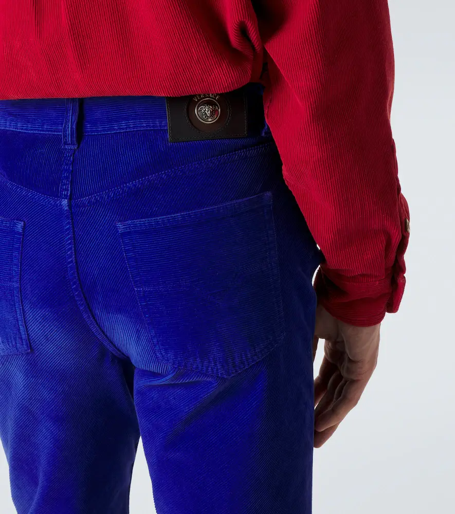Versace Tapered cotton corduroy pants | Thumbnail 6 Versace Tapered cotton corduroy pants | Thumbnail 6