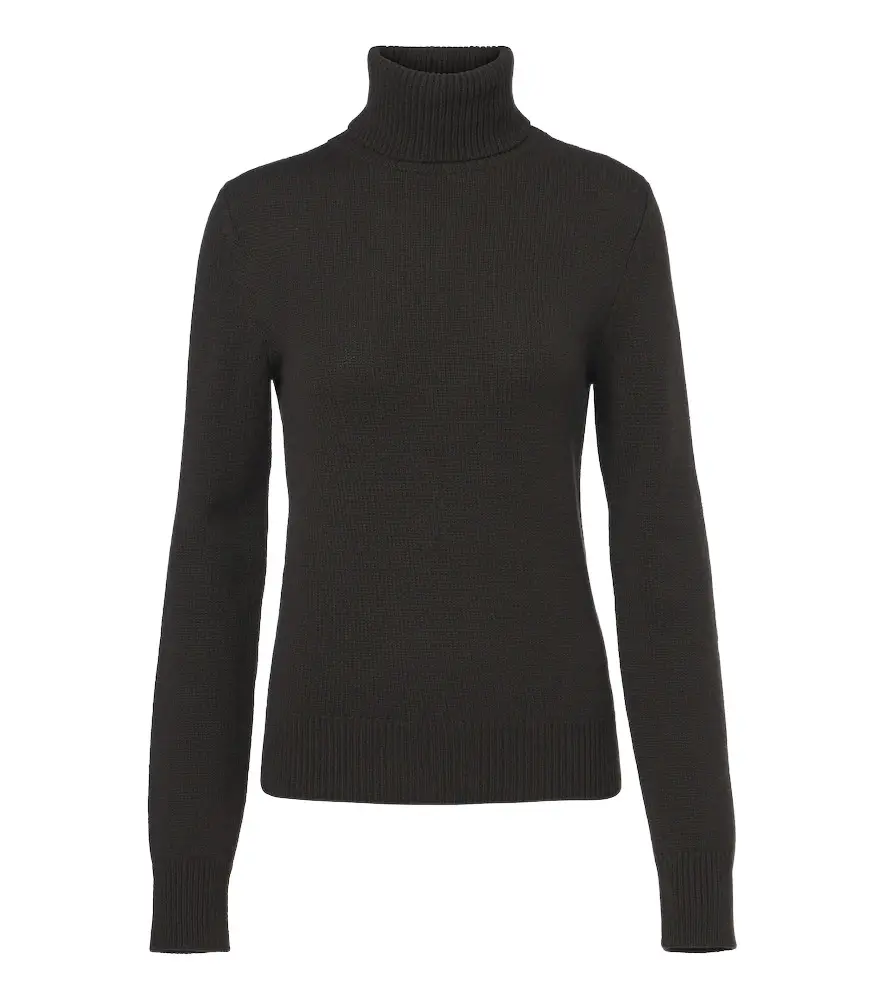Cashmere turtleneck sweater