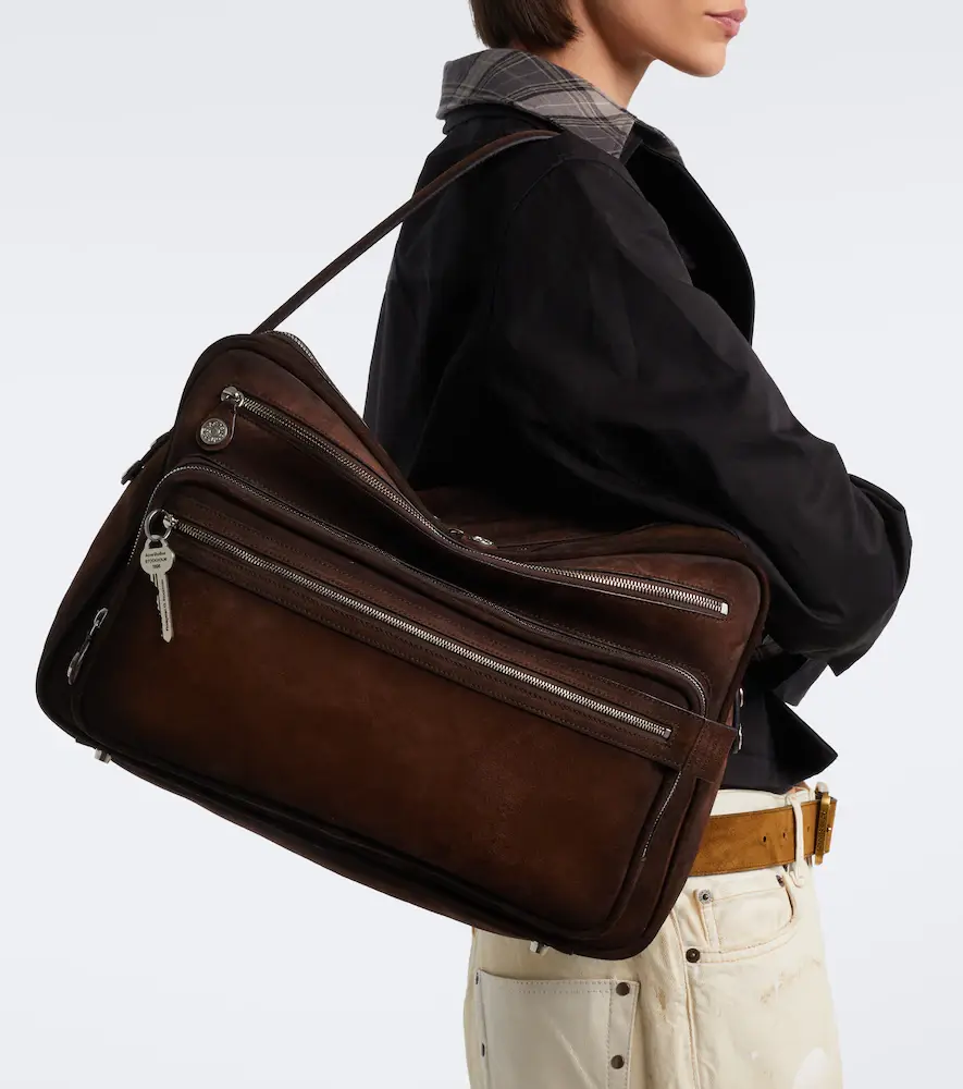 Acne Studios Camero Camera suede shoulder bag | Thumbnail 4 Acne Studios Camero Camera suede shoulder bag | Thumbnail 4