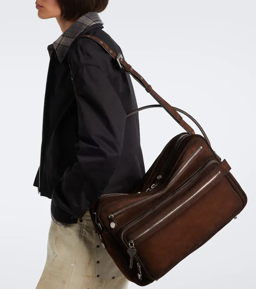 Acne Studios Camero Camera suede shoulder bag | Thumbnail 5 Acne Studios Camero Camera suede shoulder bag | Thumbnail 5