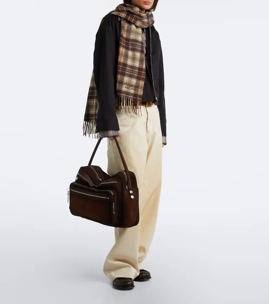 Acne Studios Camero Camera suede shoulder bag | Thumbnail 6 Acne Studios Camero Camera suede shoulder bag | Thumbnail 6