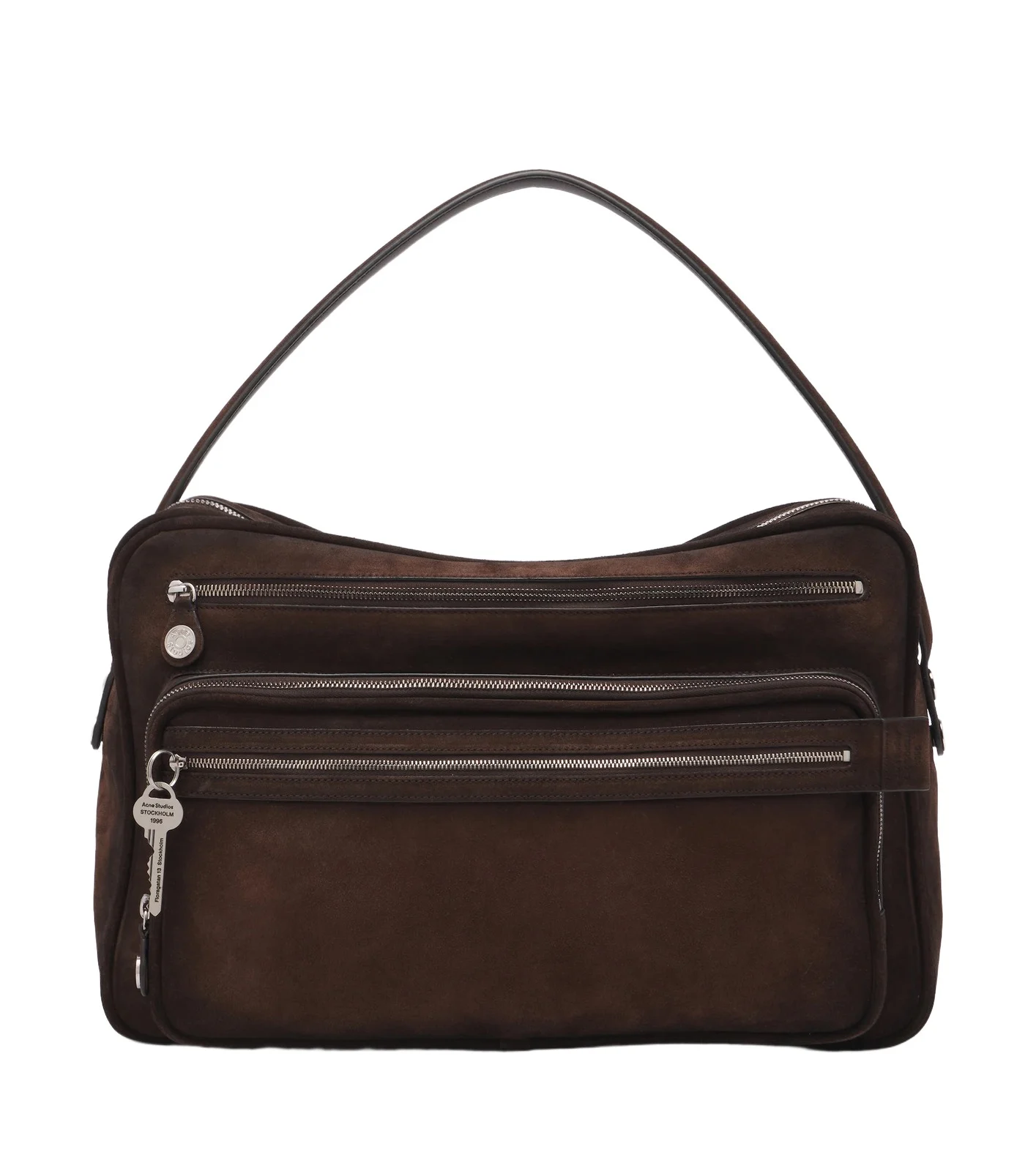 Acne Studios Camero Camera suede shoulder bag