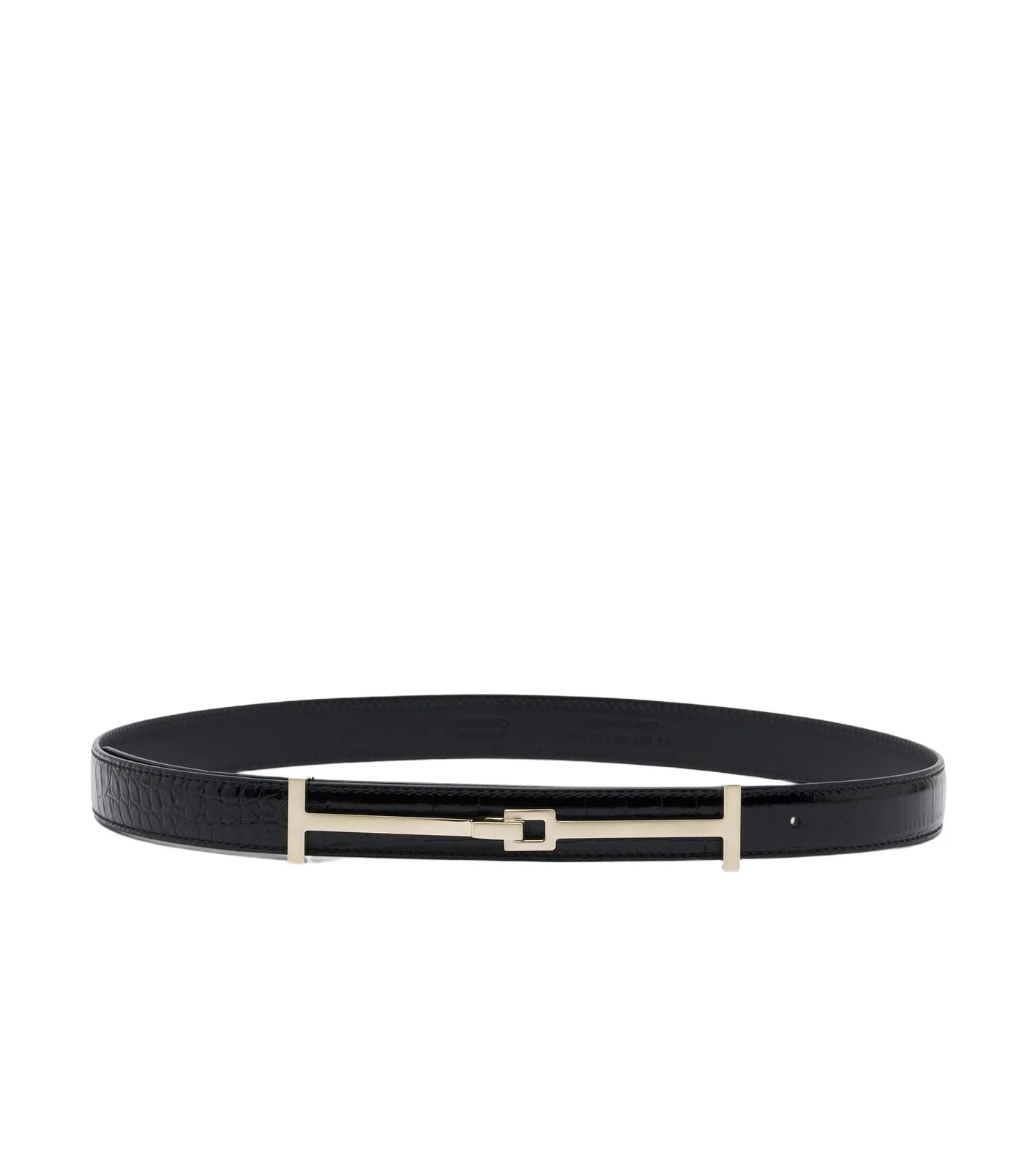 Tom Ford Croc-effect leather belt