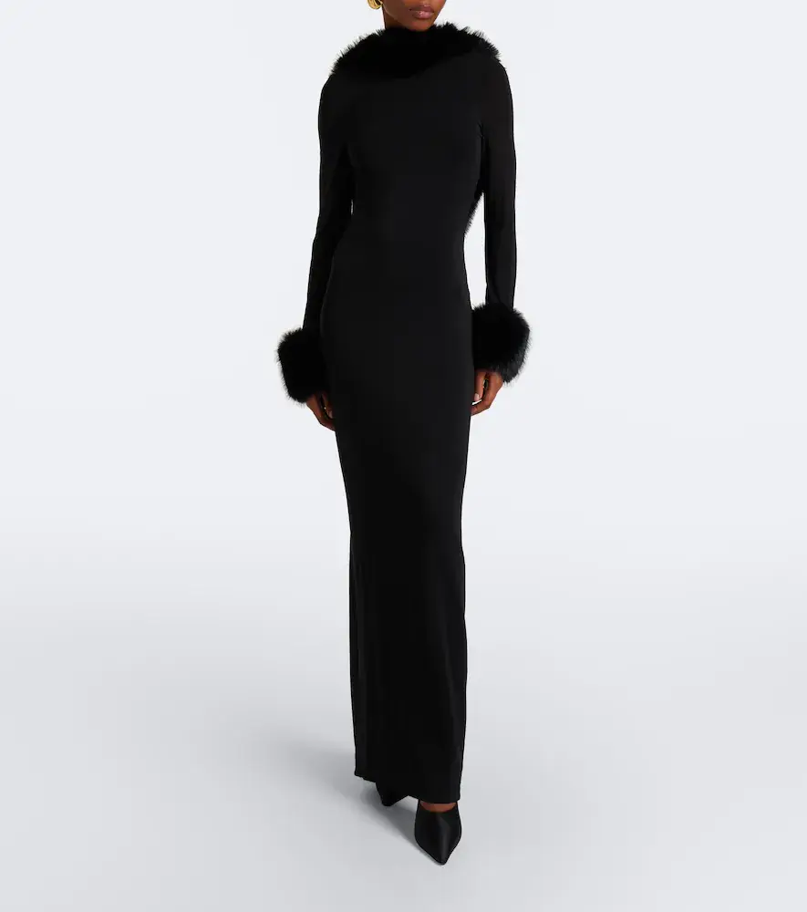 Nina Ricci Open-back jersey gown | Thumbnail 3