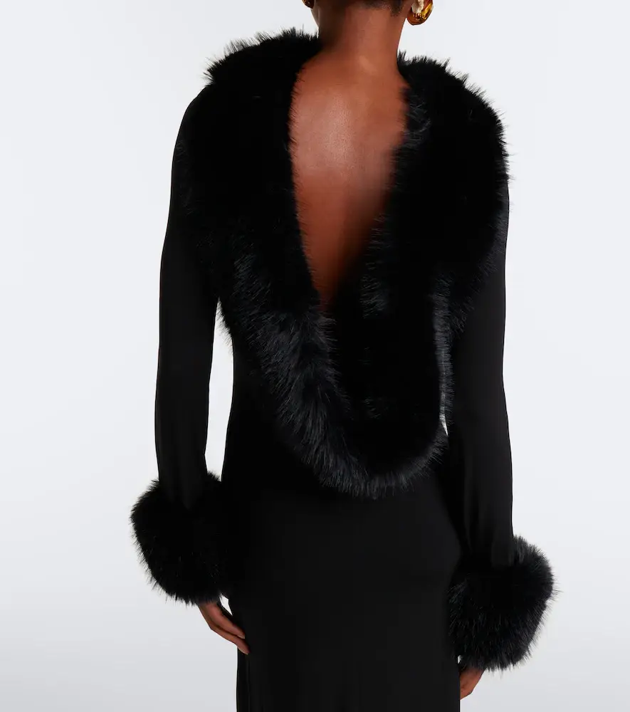 Nina Ricci Open-back jersey gown | Thumbnail 4