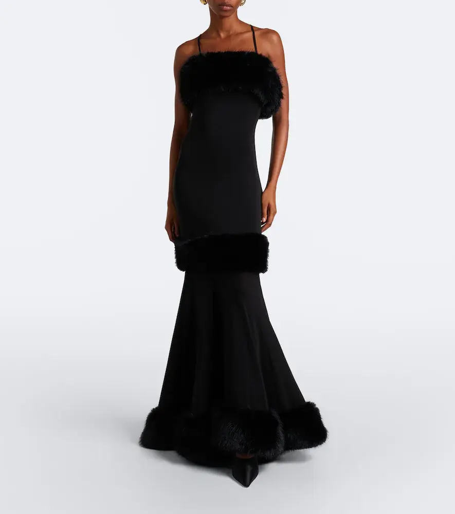 Nina Ricci Jersey bustier gown | Thumbnail 4 Nina Ricci Jersey bustier gown | Thumbnail 4