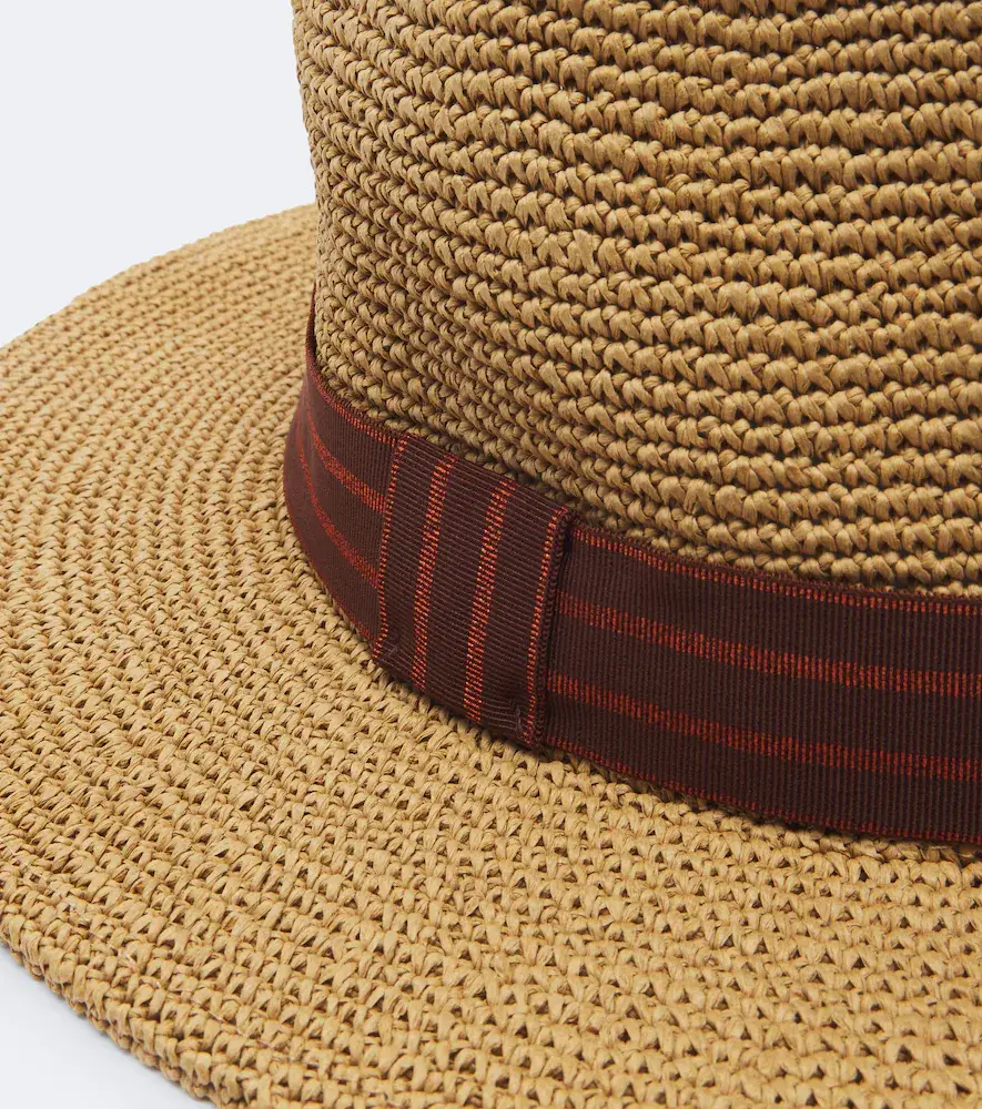 Eres Marlon raffia-effect Panama hat | Thumbnail 2 Eres Marlon raffia-effect Panama hat | Thumbnail 2