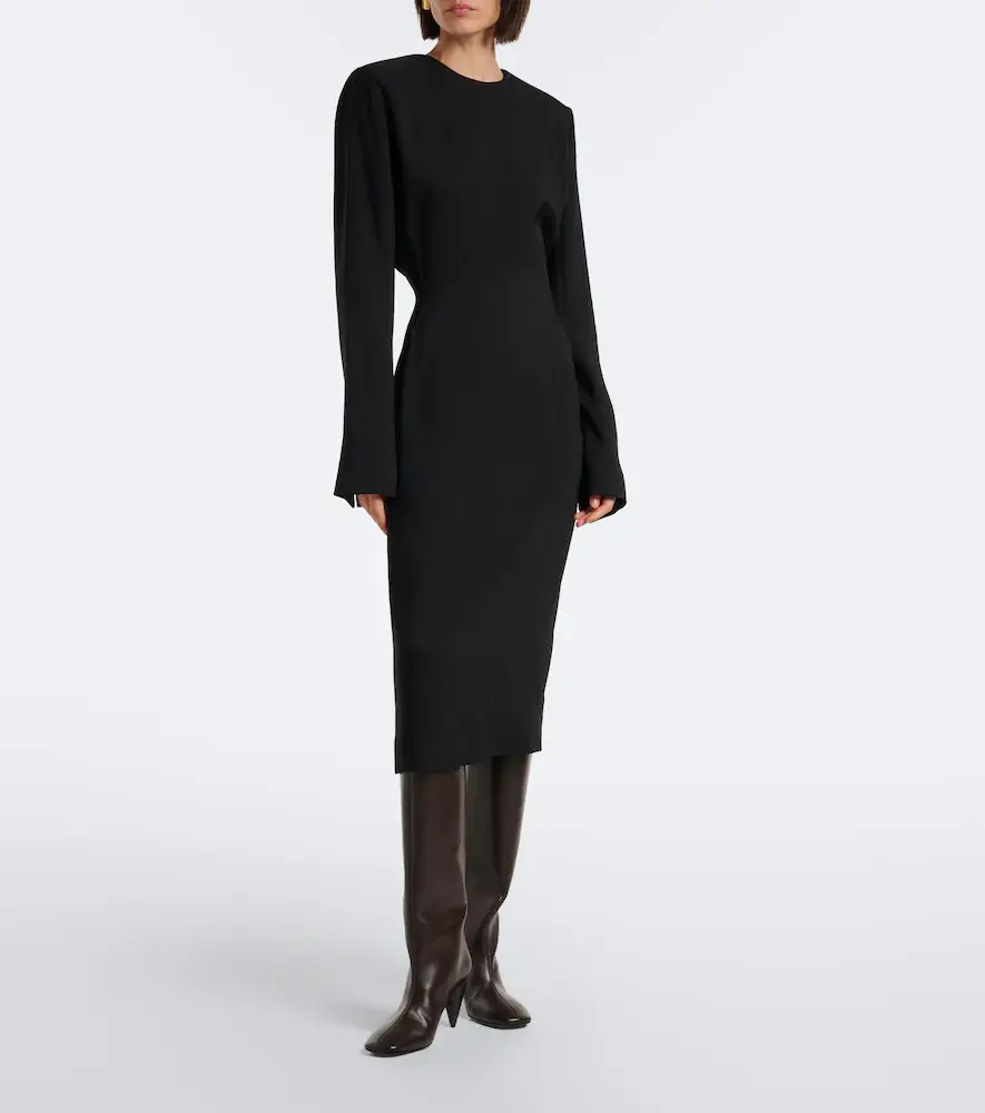 Stella McCartney Peplum midi dress | Thumbnail 2 Stella McCartney Peplum midi dress | Thumbnail 2