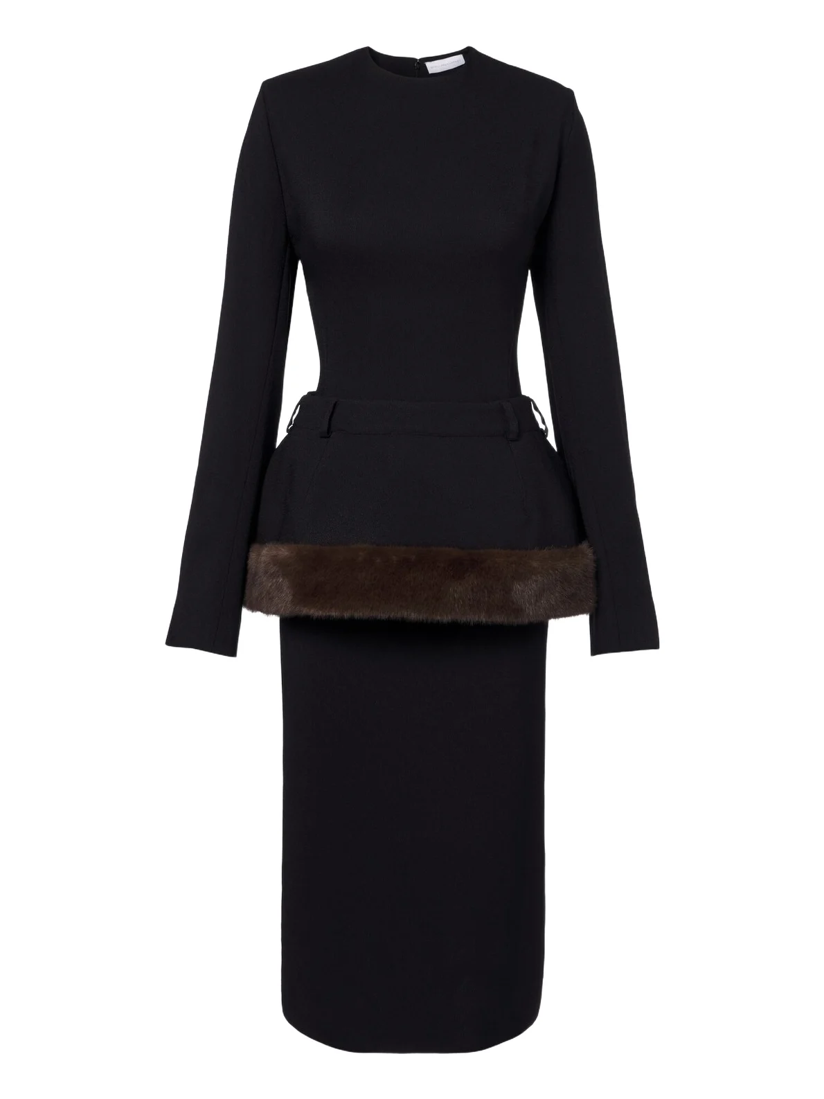 Peplum midi dress Peplum midi dress