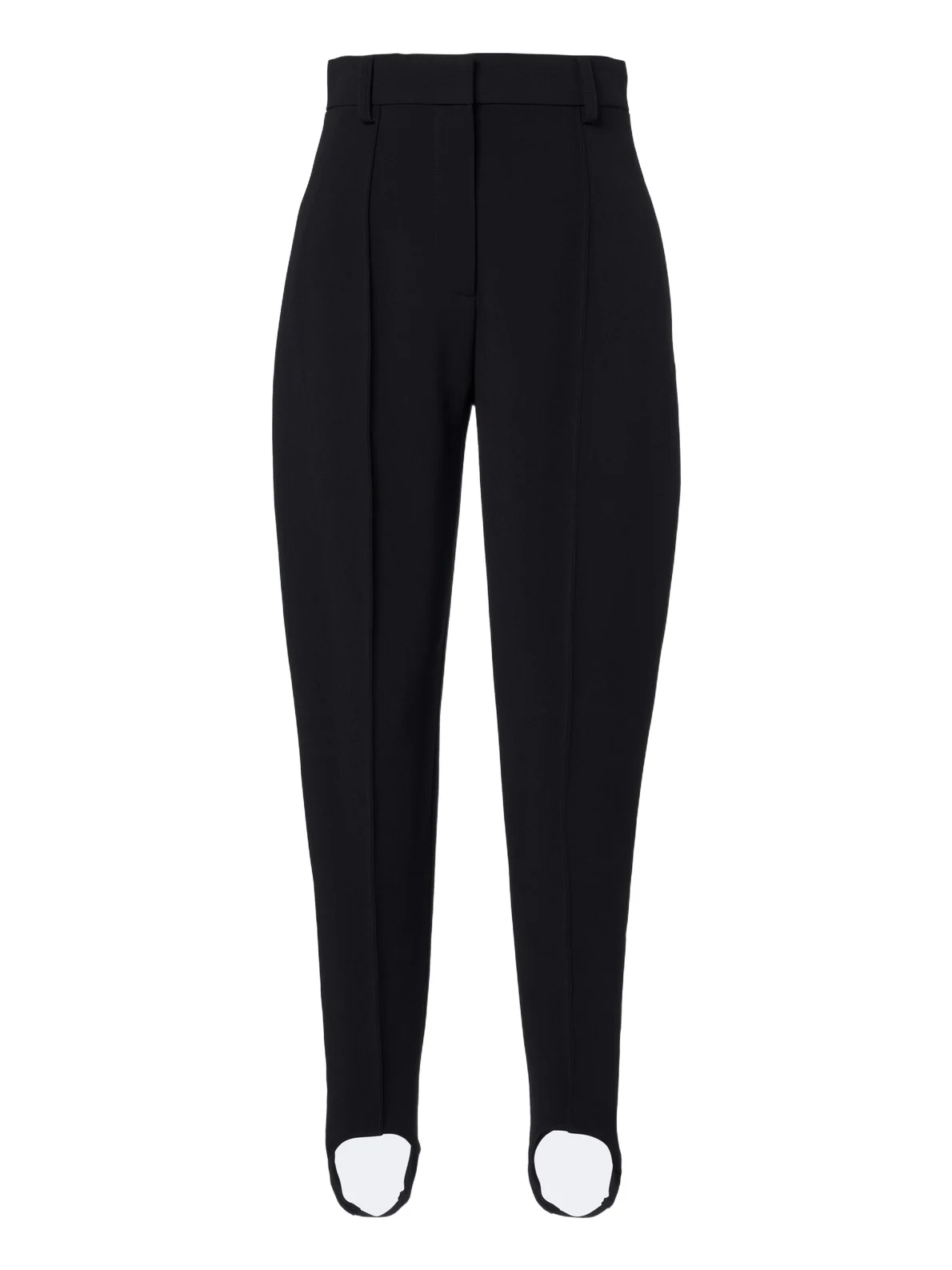 High-rise tapered pants