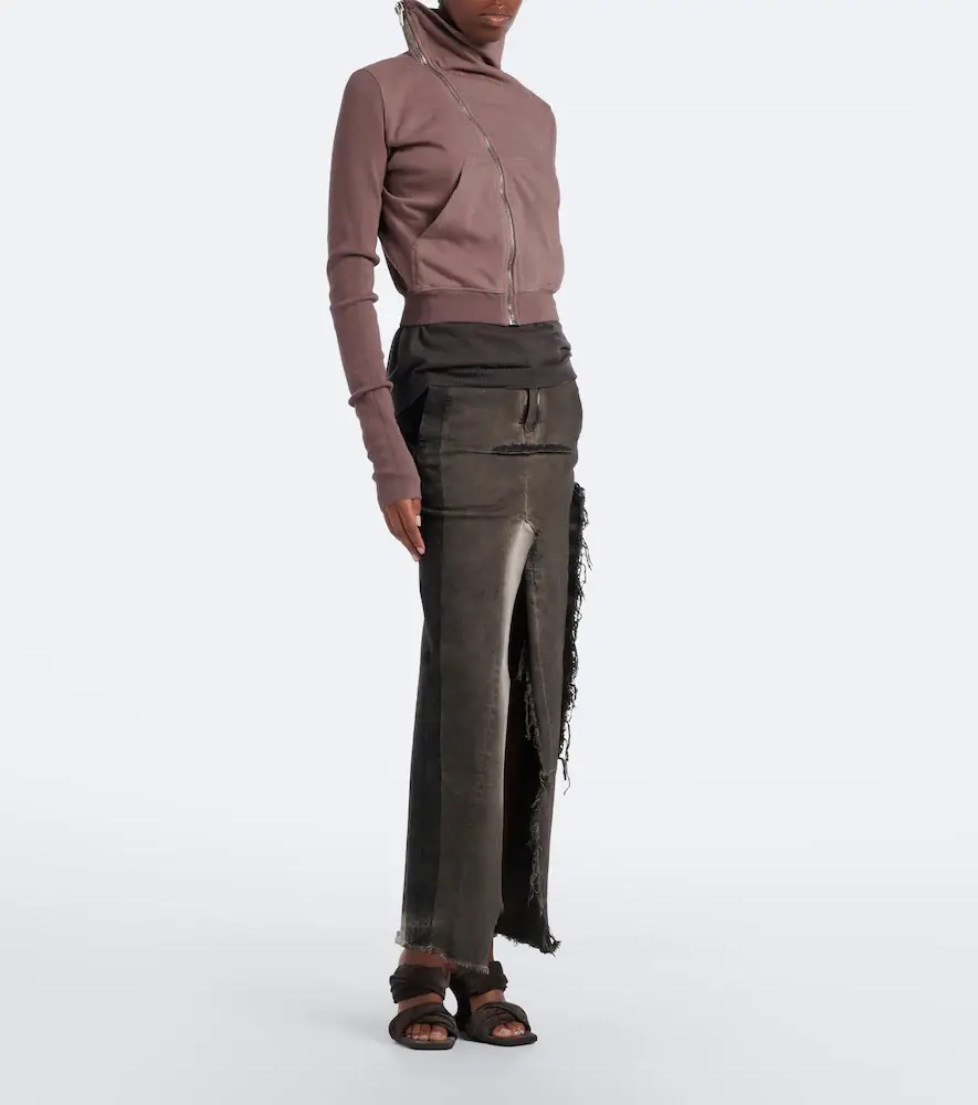 Rick Owens Mountain cotton jersey sweatshirt | Thumbnail 3 Rick Owens Mountain cotton jersey sweatshirt | Thumbnail 3