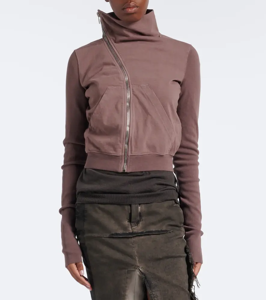 Rick Owens Mountain cotton jersey sweatshirt | Thumbnail 6 Rick Owens Mountain cotton jersey sweatshirt | Thumbnail 6