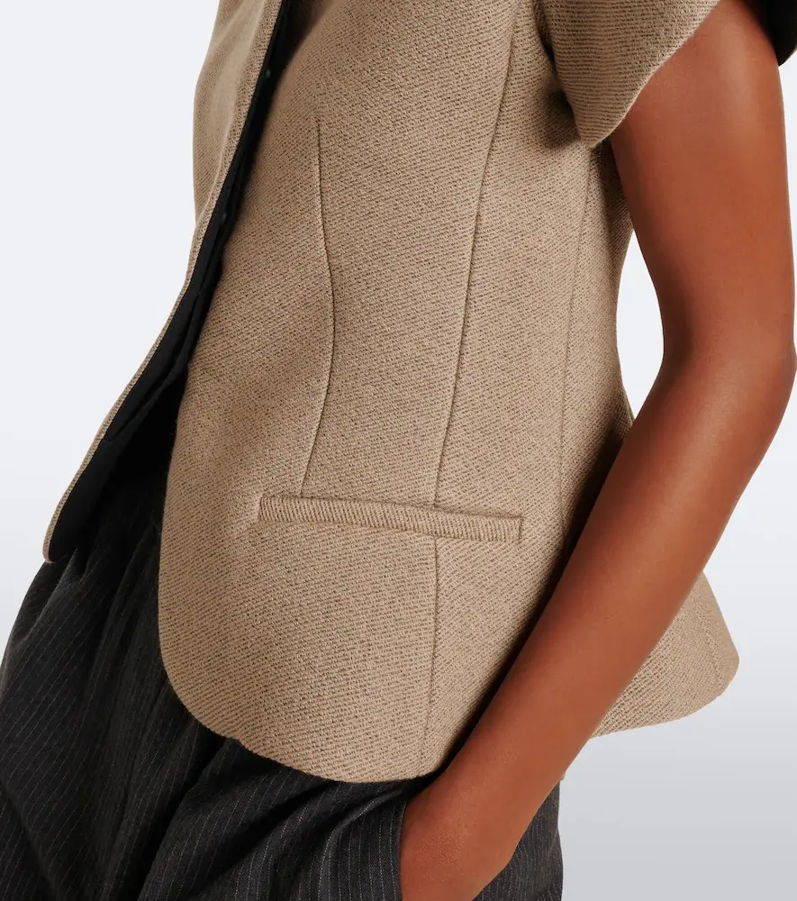 Jacquemus Ovalo wool and cotton jacket | Thumbnail 5 Jacquemus Ovalo wool and cotton jacket | Thumbnail 5