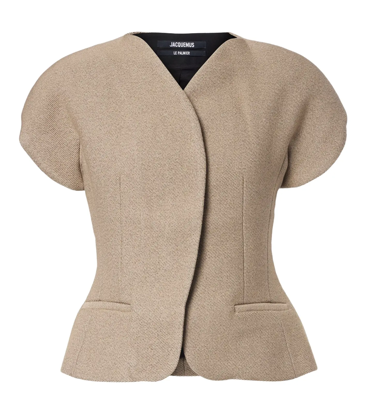Ovalo wool and cotton jacket