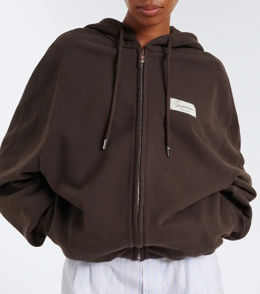 Jacquemus Corso cotton fleece zip-up hoodie | Thumbnail 2 Jacquemus Corso cotton fleece zip-up hoodie | Thumbnail 2