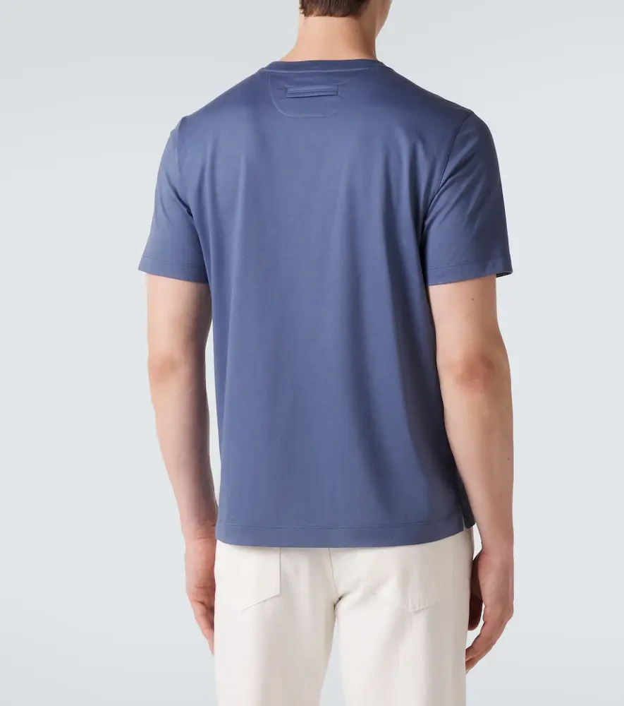 Zegna Cotton jersey T-shirt | Thumbnail 2 Zegna Cotton jersey T-shirt | Thumbnail 2